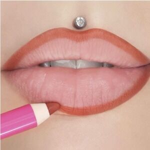 ALlLEGEDLY New in Box Jeffree Star Velour Lip Liner Brown Orange neutral